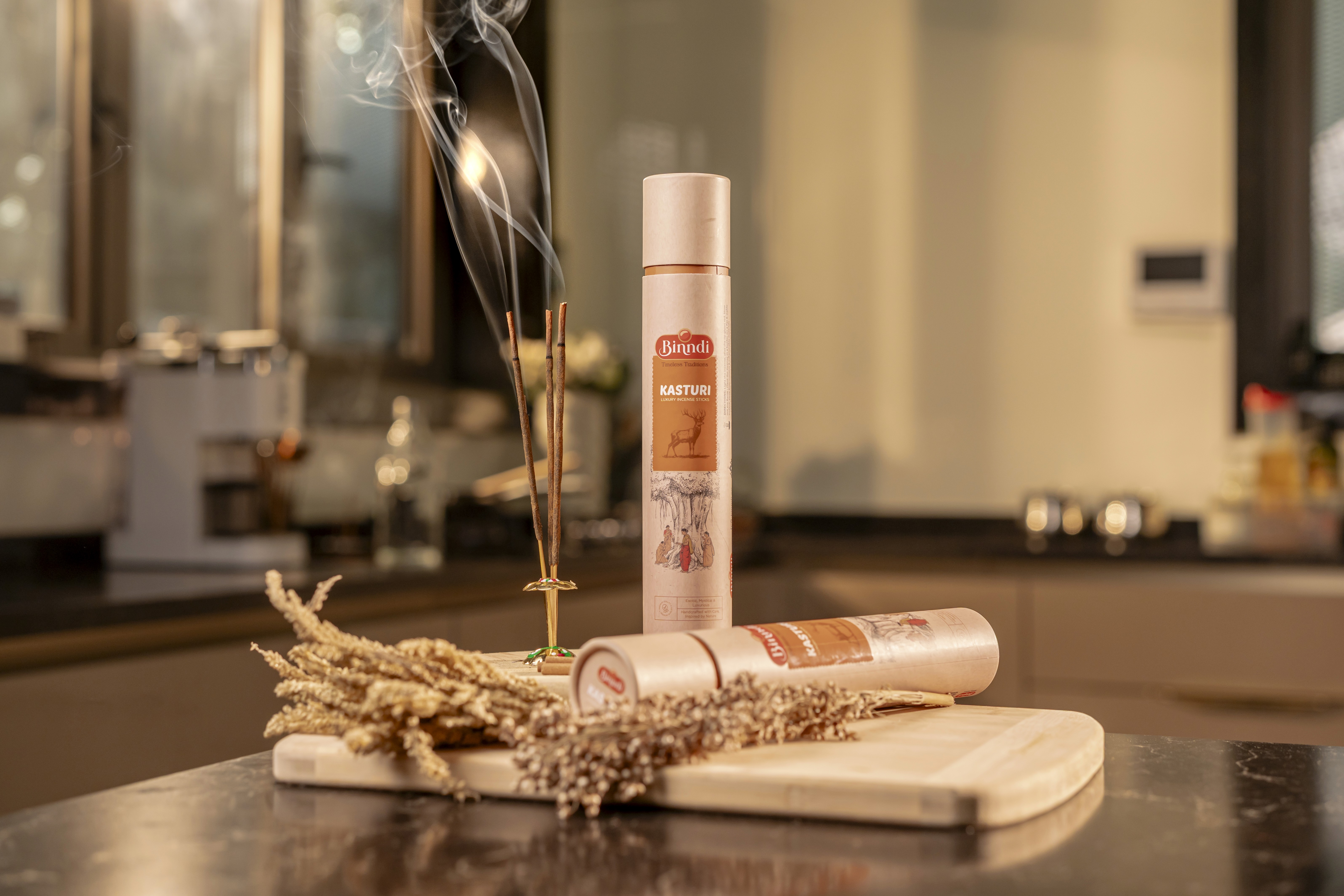 purple beauty products with a yellow bar of soap