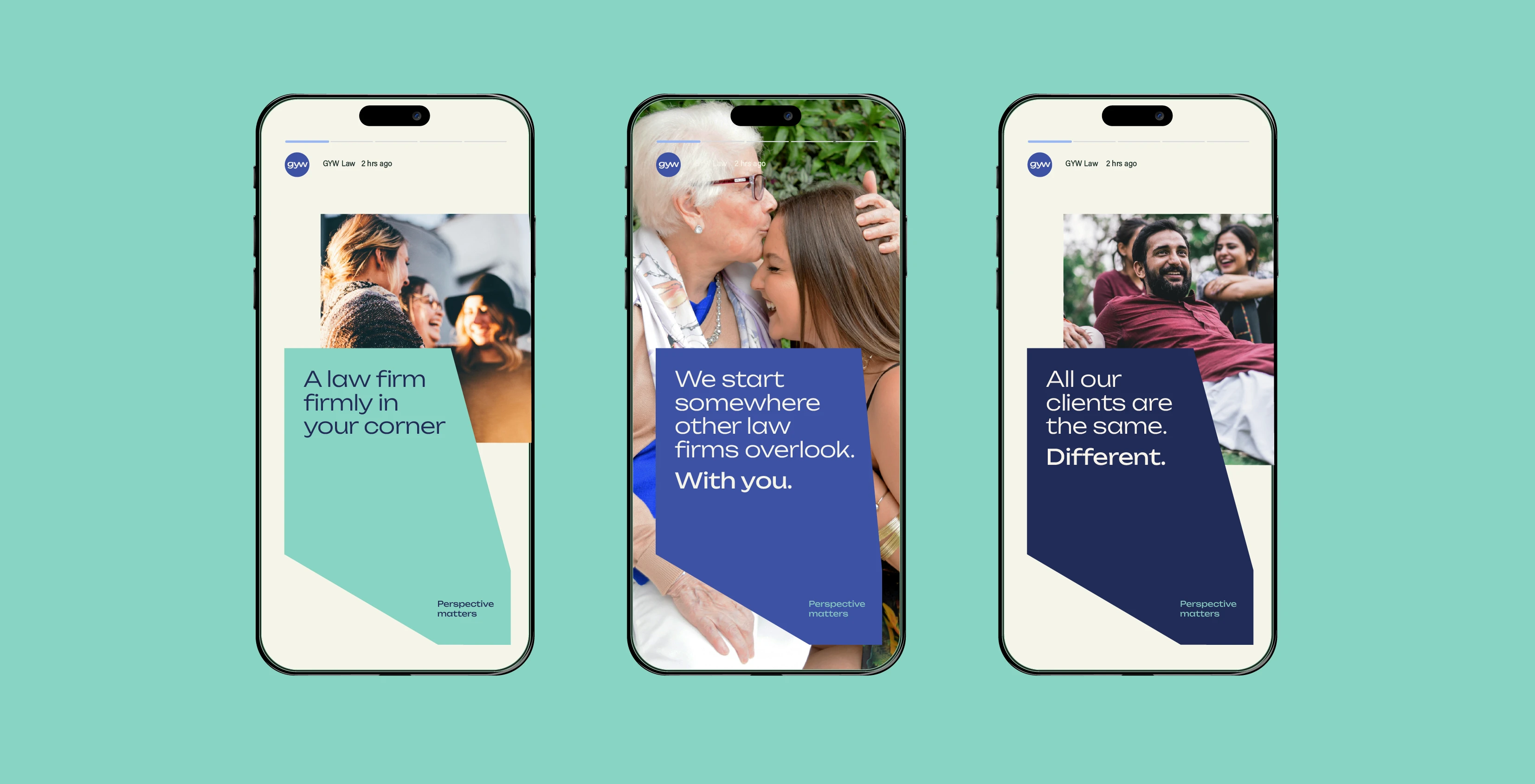 Image of Brand Identity work for GYW
