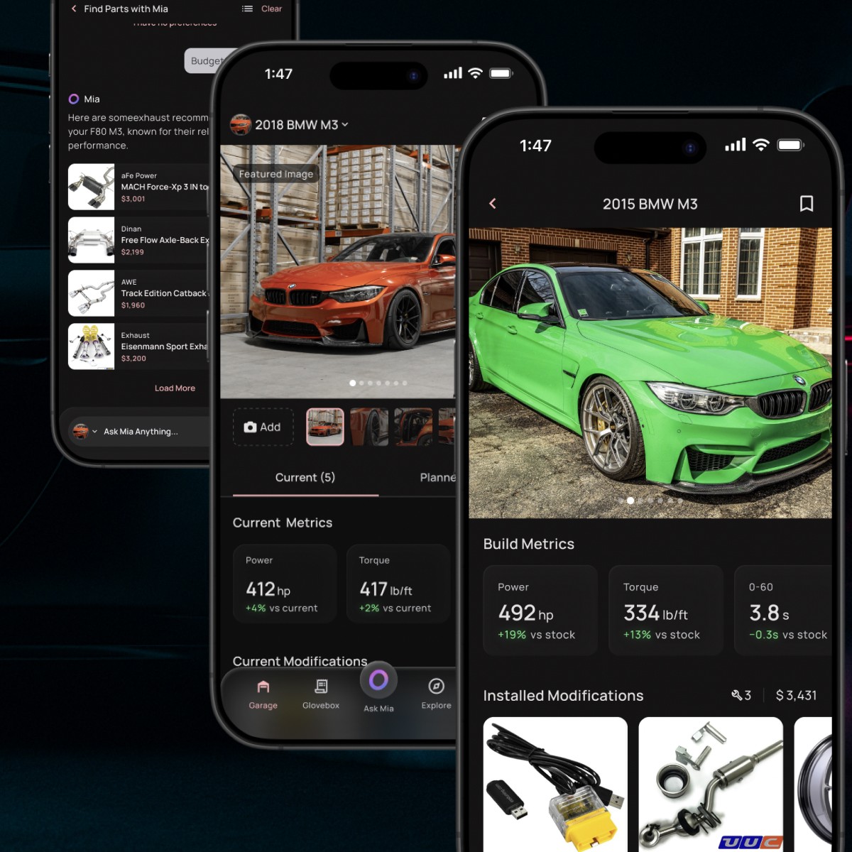 MotorMia Mobile AP Design