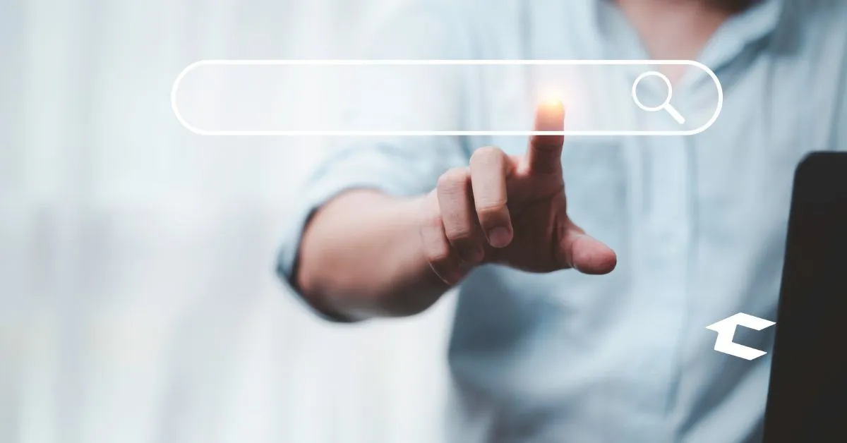 Representación visual de errores de SEO técnico que vuelven una web invisible en buscadores