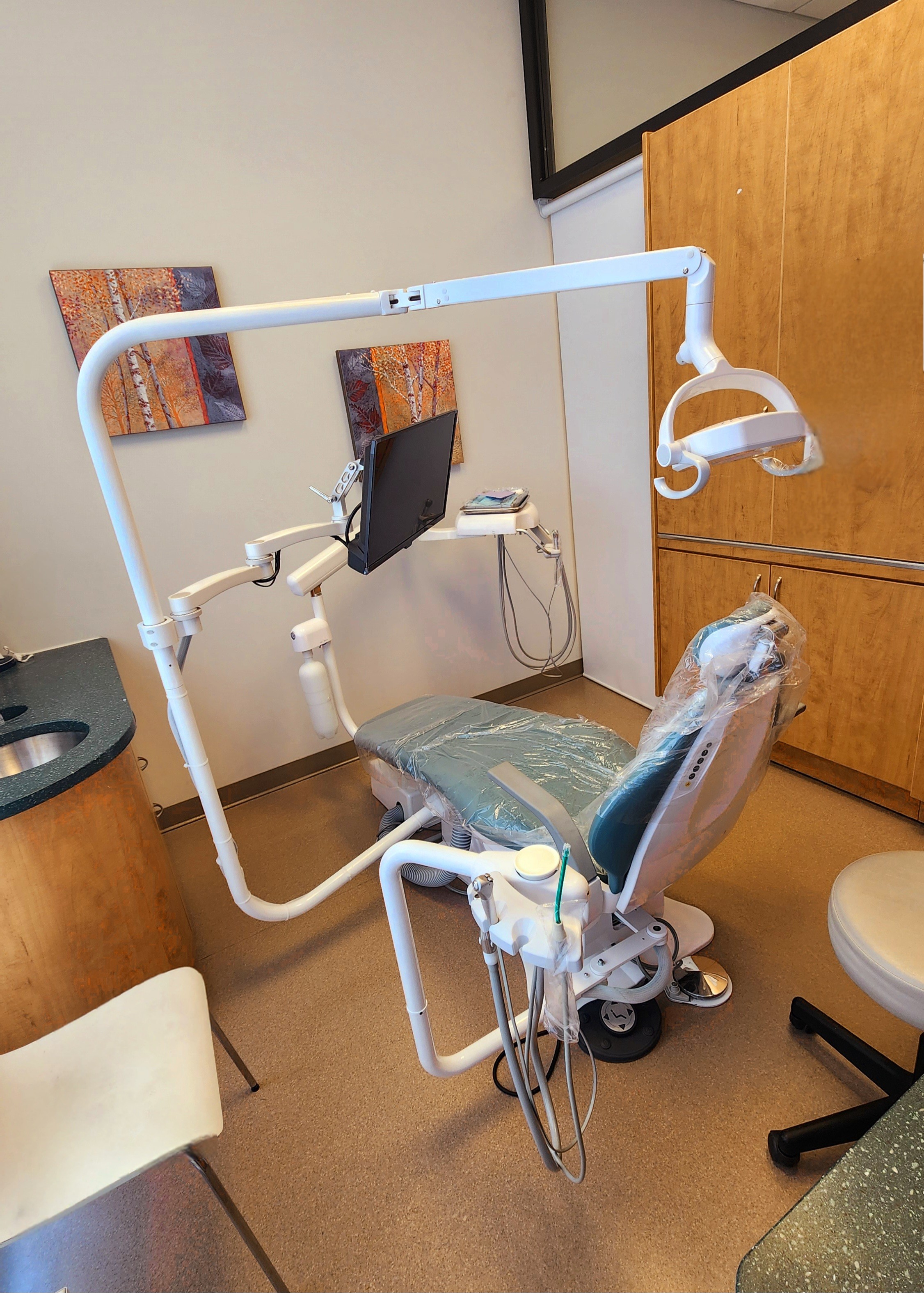 A patient chair