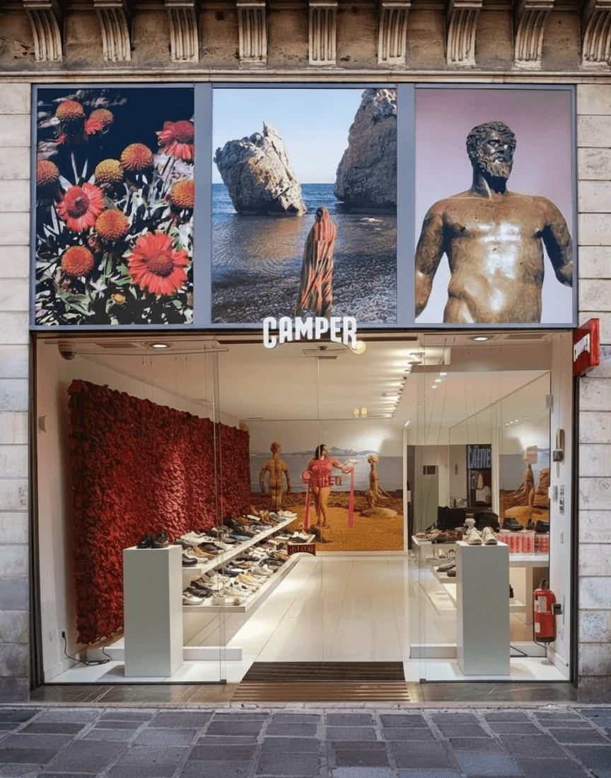 Camper store in Paris, Opéra.