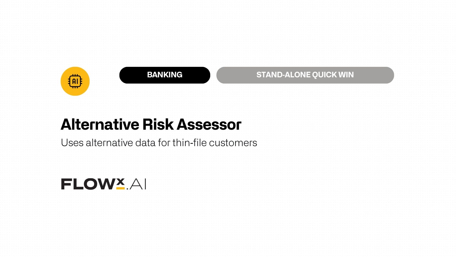 Alternative Risk Assessor