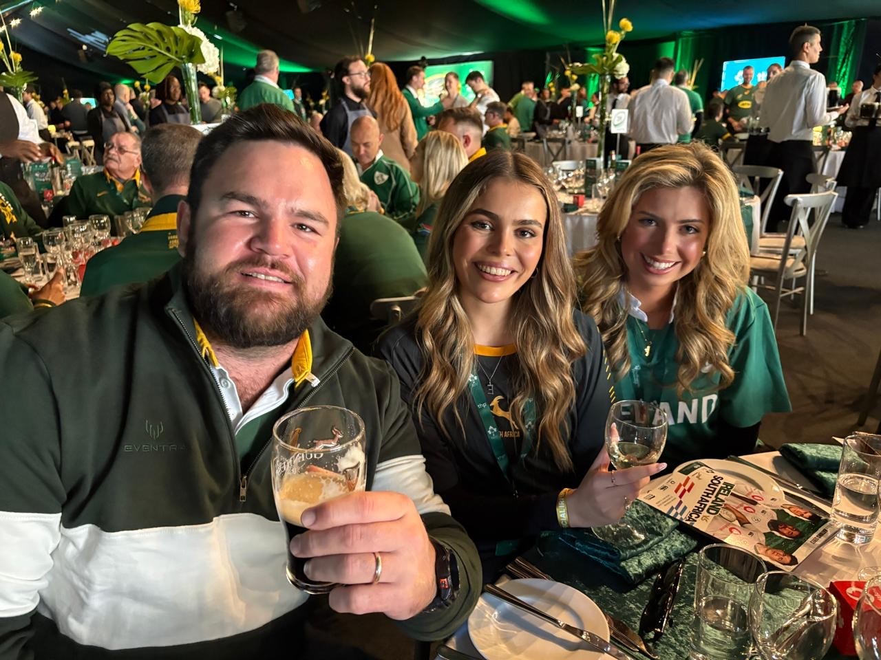 Image of eben etzebeth on stage at an eventra group event