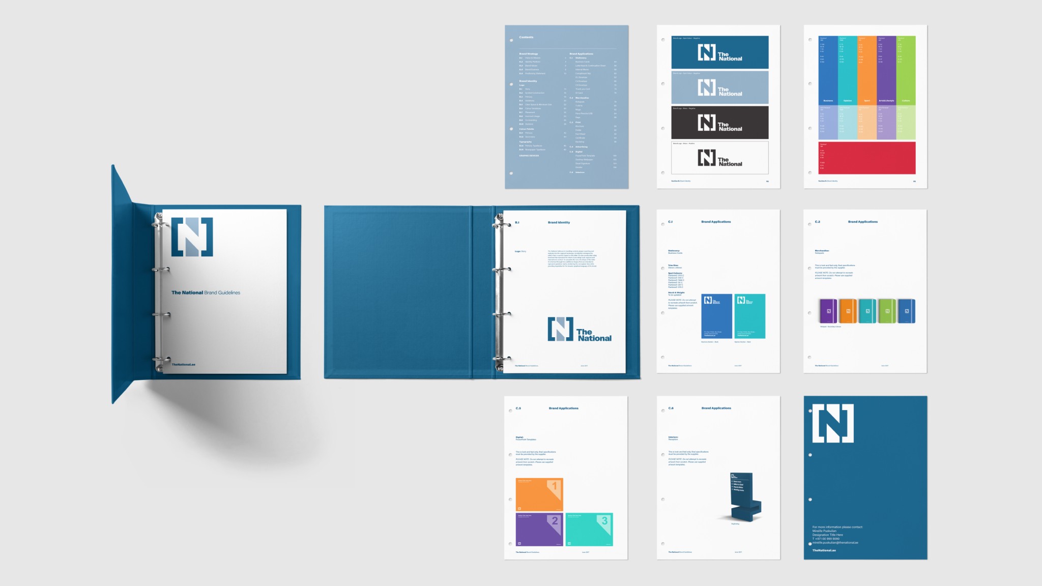 The National News Branding Logo Brand Guidelines