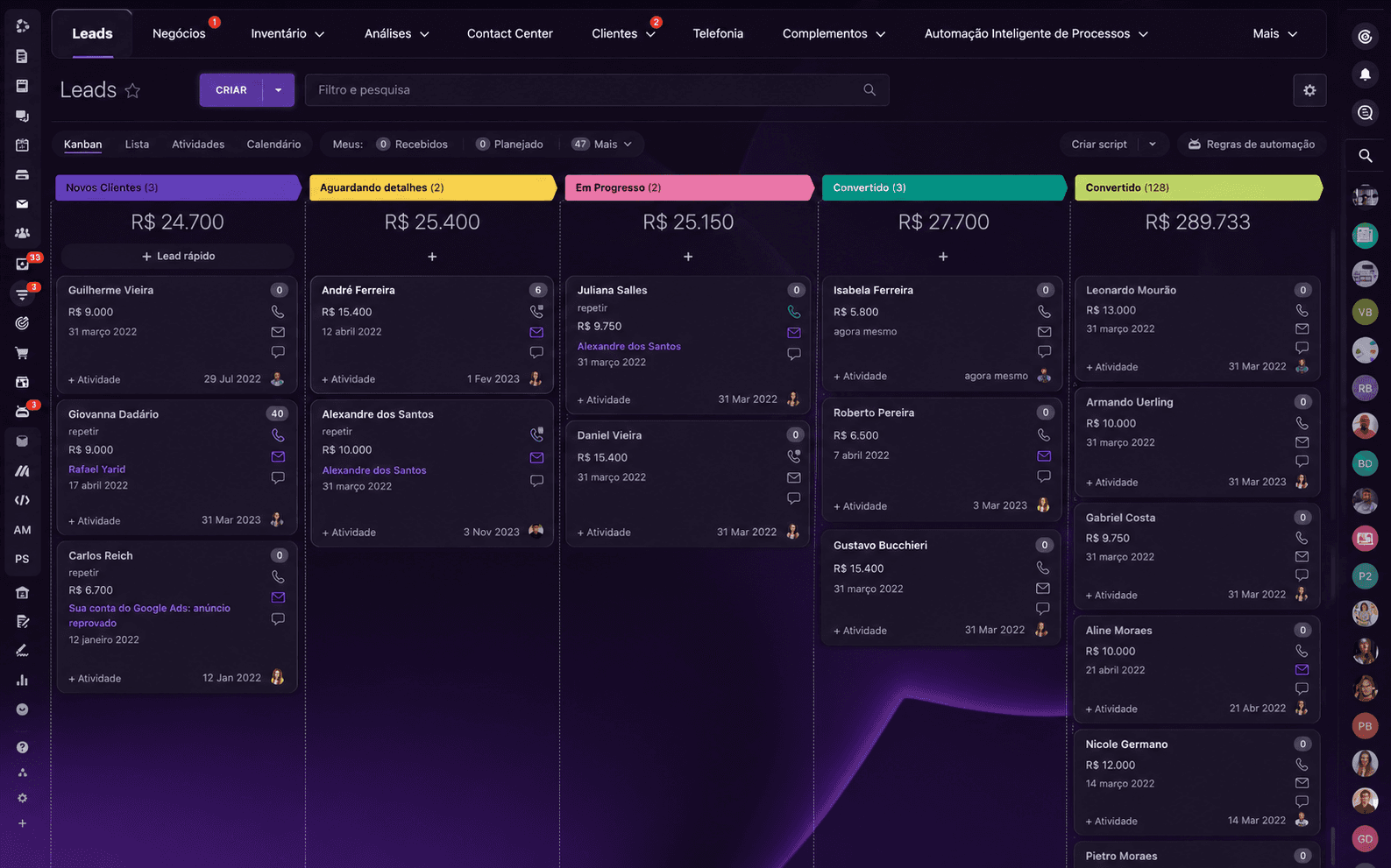 Operath Dashboard