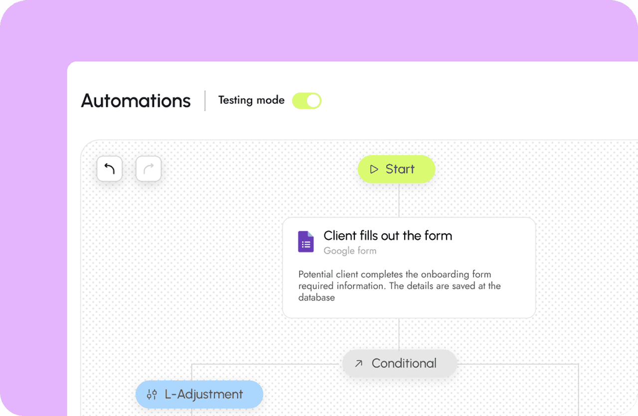 Automation ui