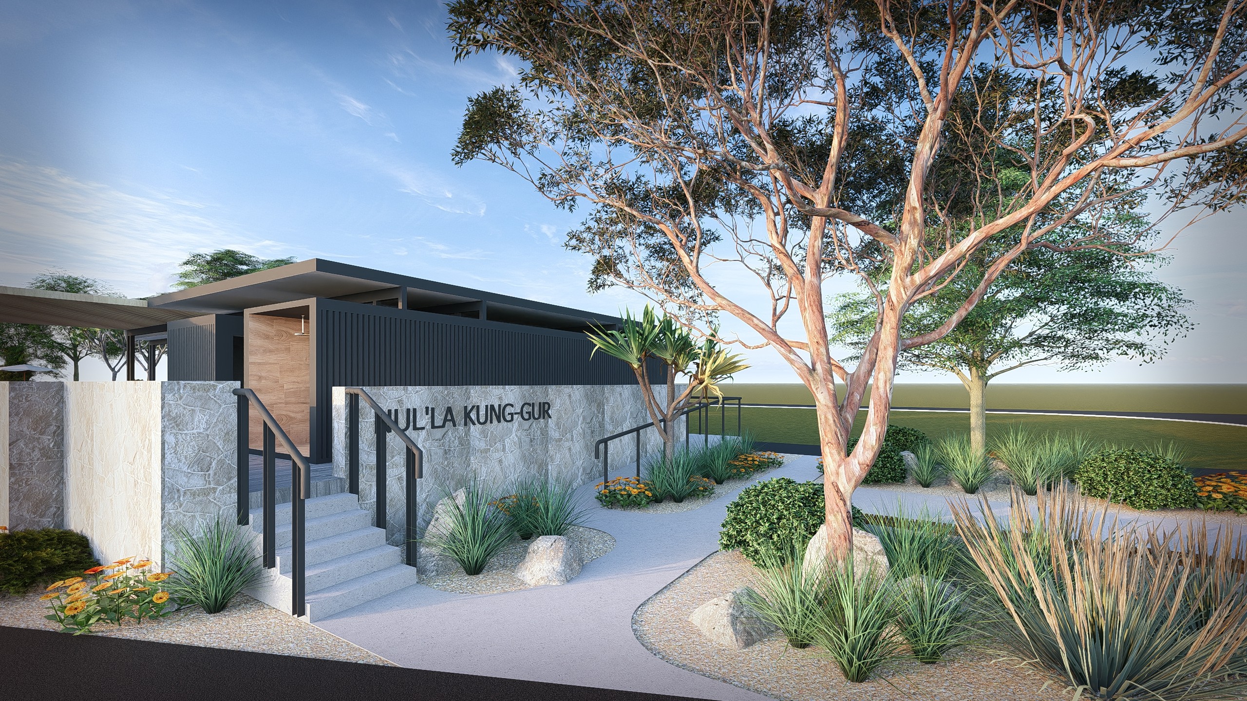 rivershore caravan park clark+granger