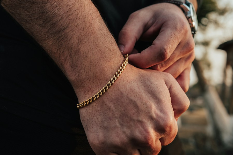 Solid Cuban Bracelet, 7mm