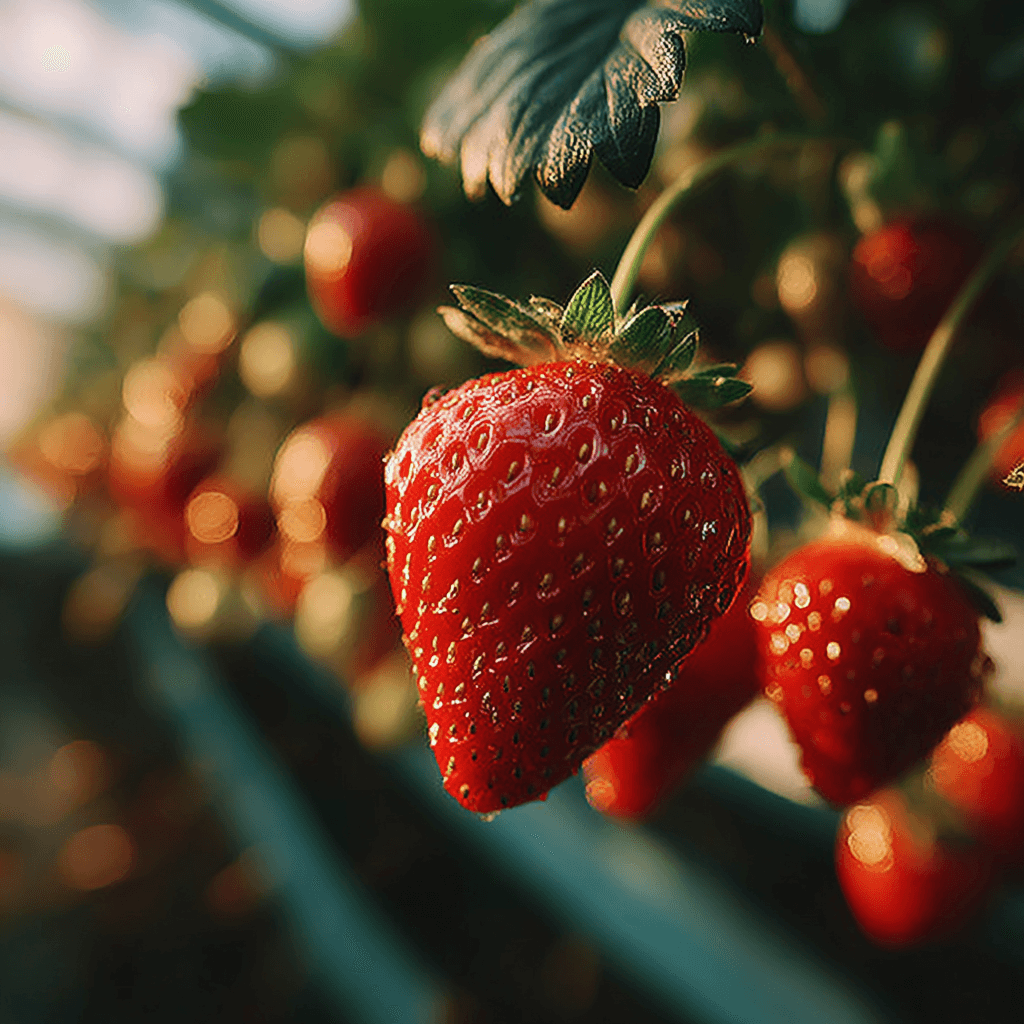 strawberry fields Apple Watch collection header image featuring summer.