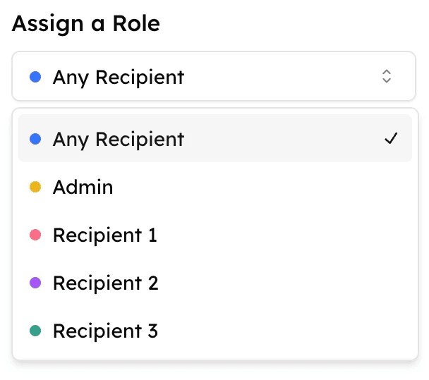 Contract Role Assignment