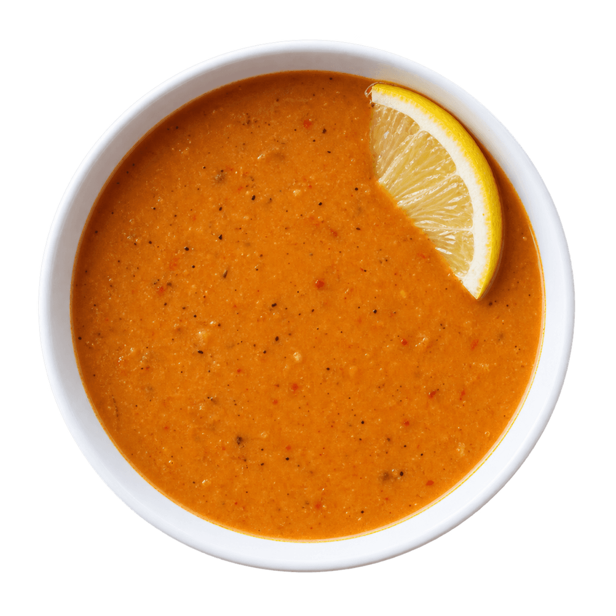 Soupe de lentilles corail