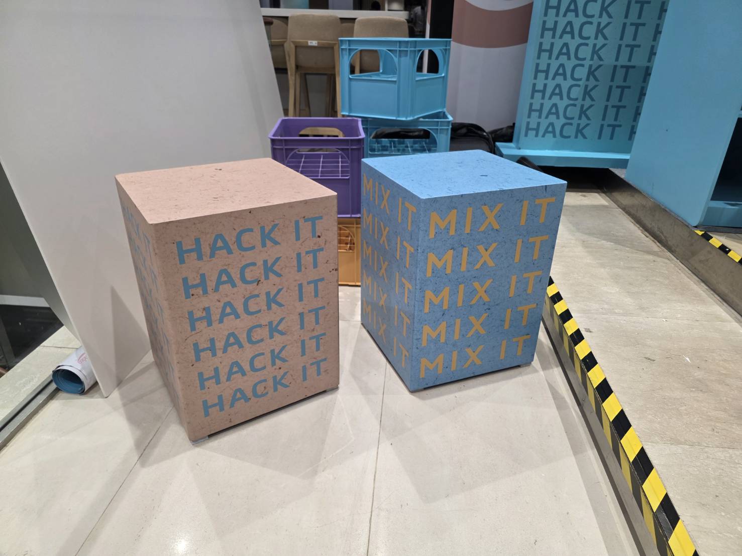 กล่องกราฟิกแคมเปญงานอีเว้นท์เครื่องดื่ม ผลิตโดย Prodecal