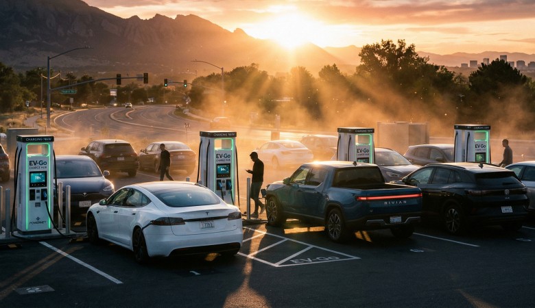 industrial battery containers and power infrastructure