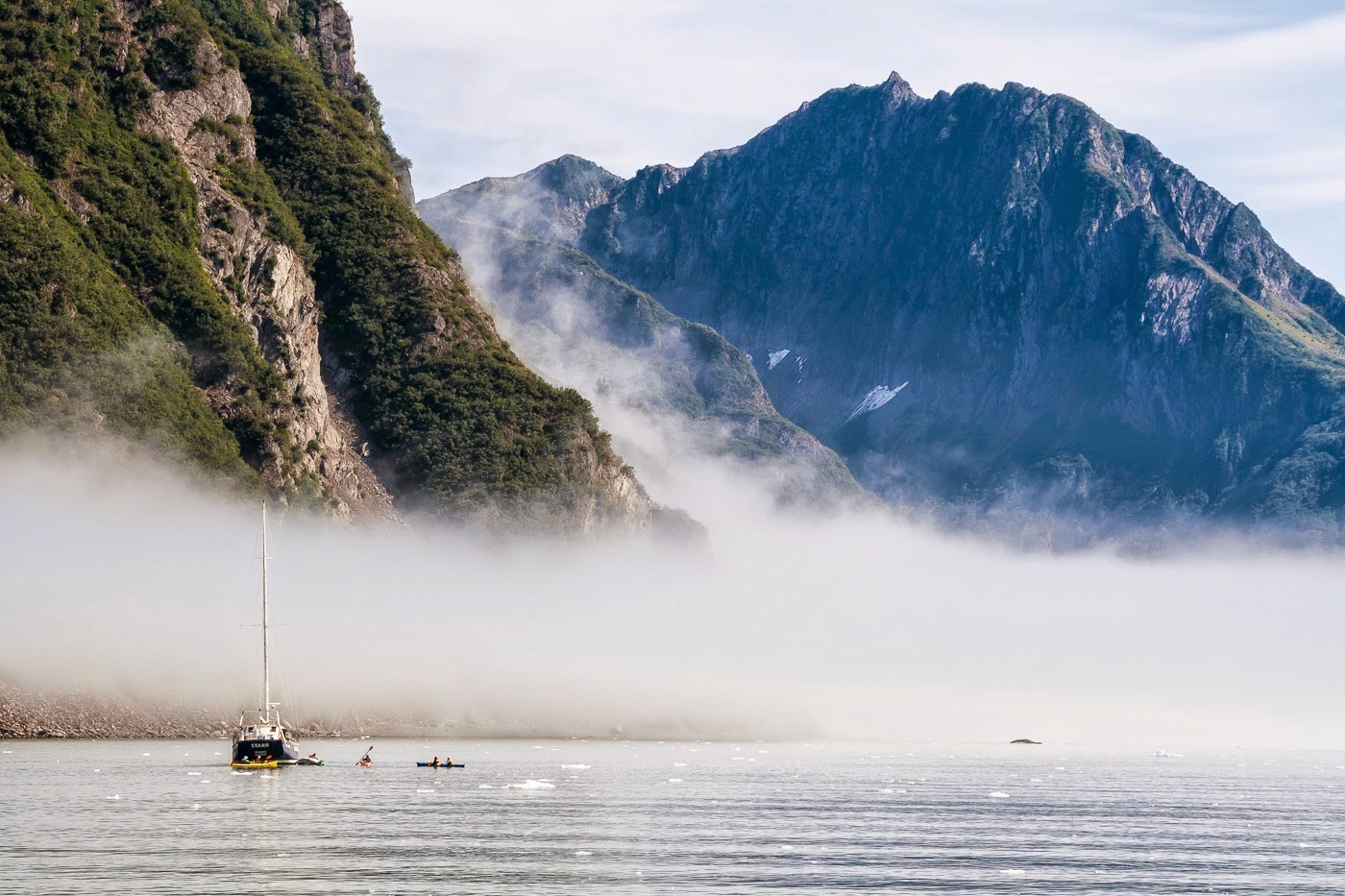 a person standing in front of a building