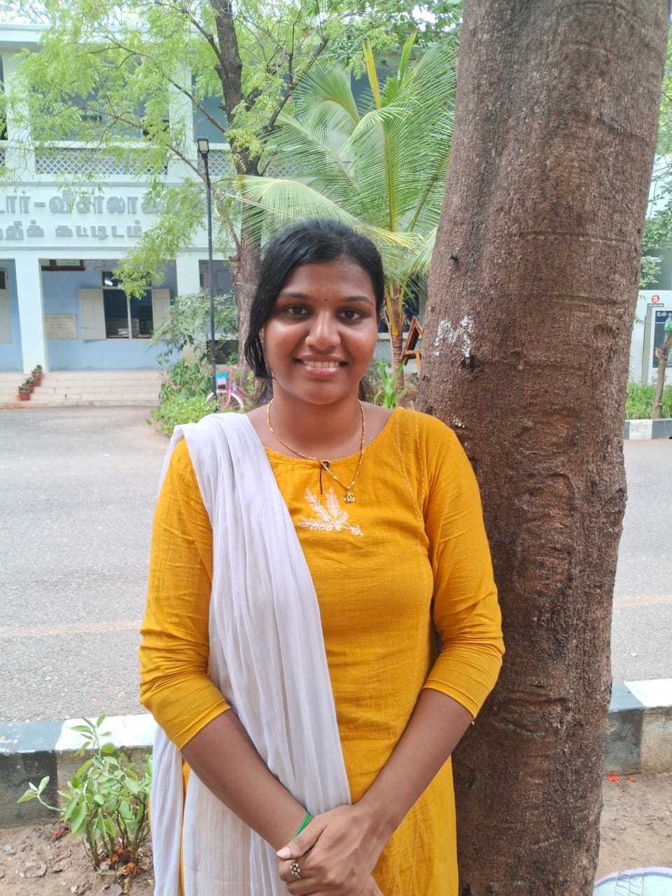 Portrait of portfolio creator – front view