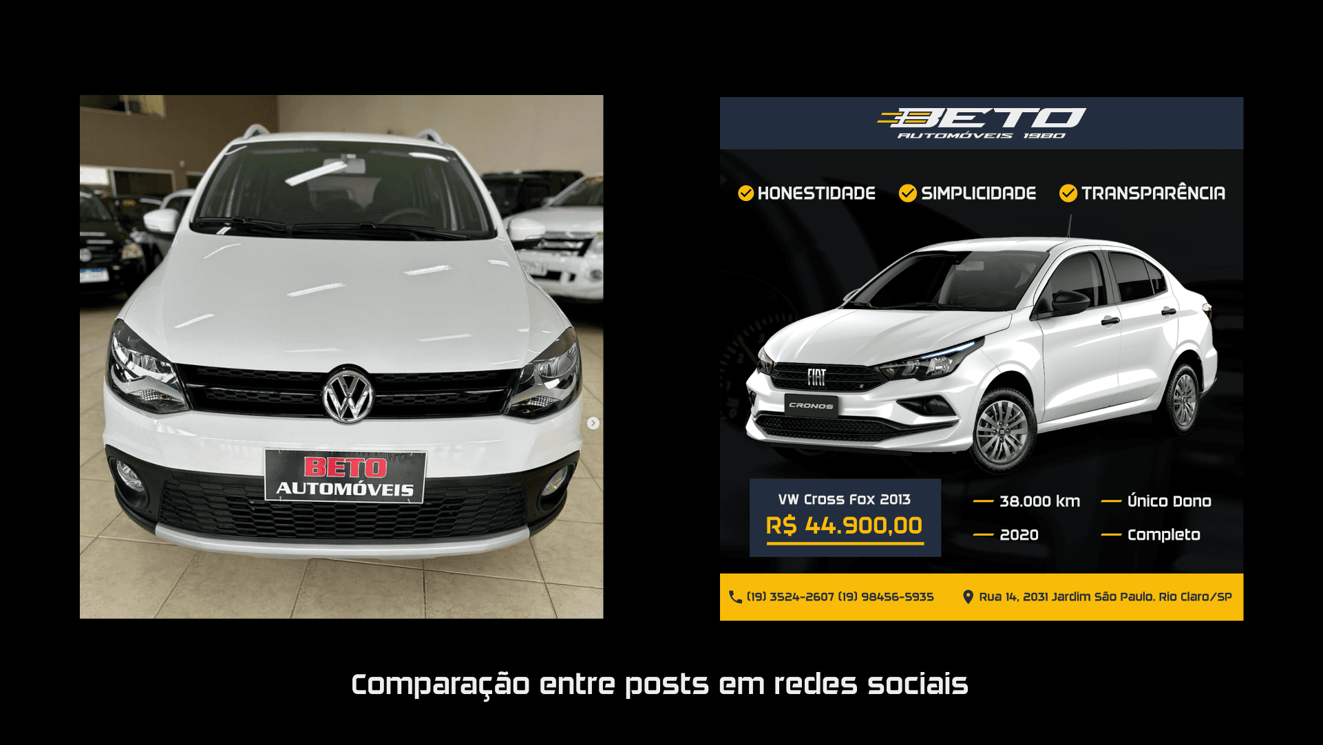 Identidade visual post para redes sociais - GDiogo Agência Digital