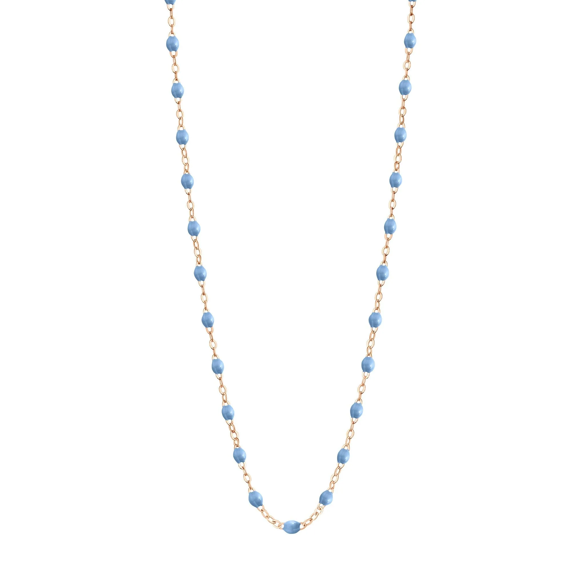 Collier ciel Classique Gigi, or rose