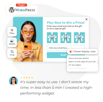 Create high-converting popups in minutes by Claspo Popup Maker