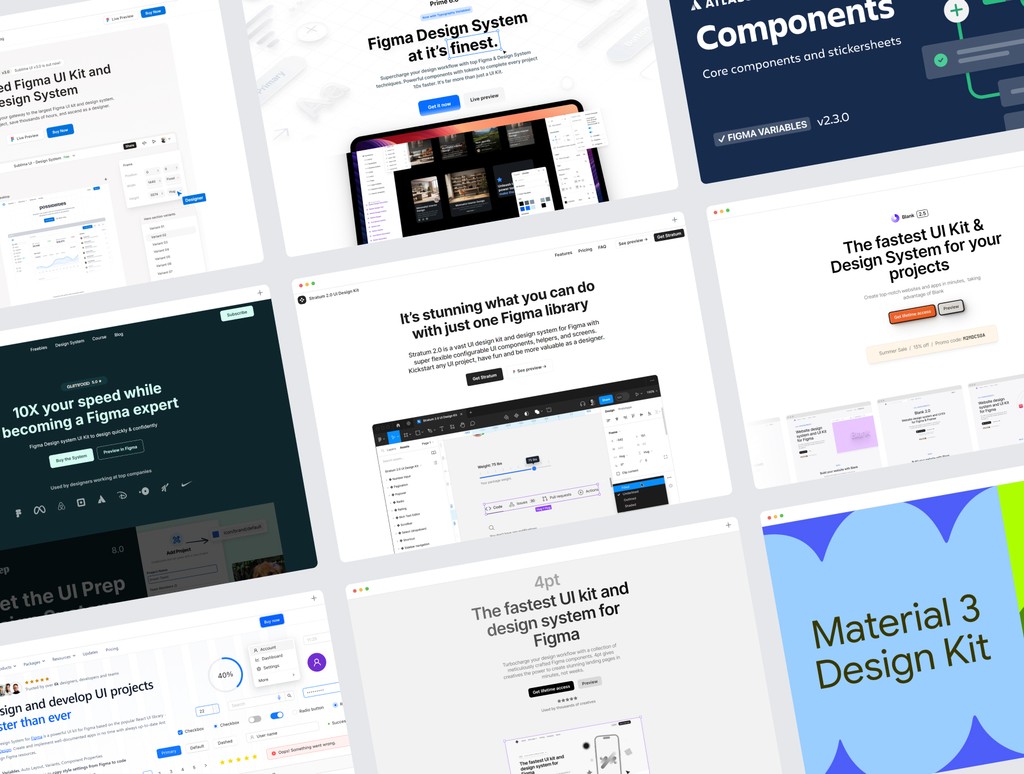 UI kit and design systems