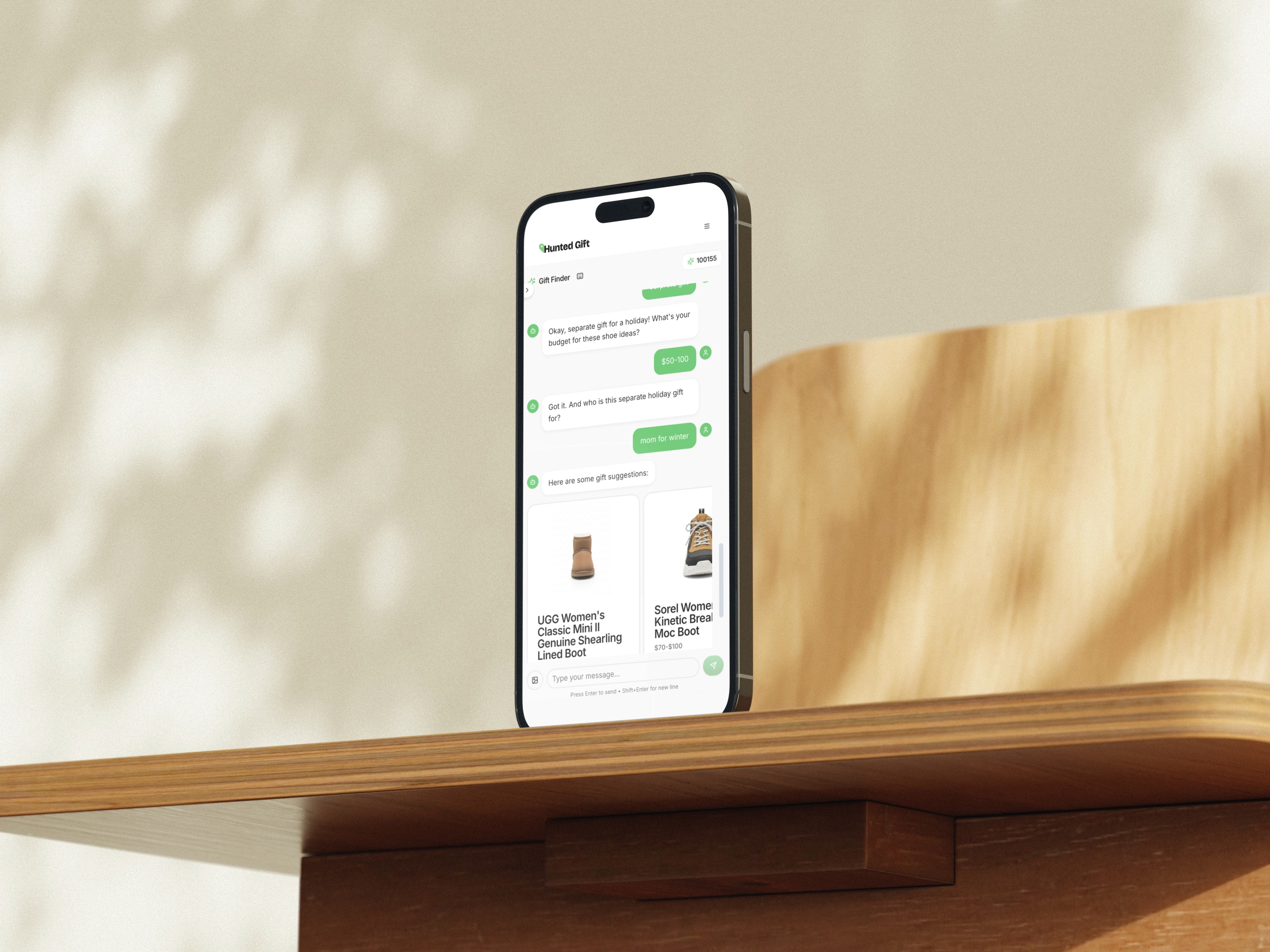 A mockup of Freelio's mobile app