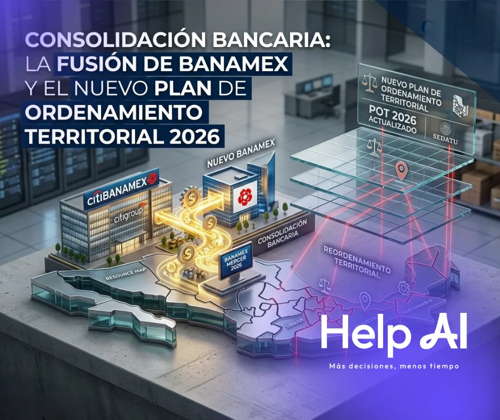 Fusión Banamex ordenamiento territorial 2026