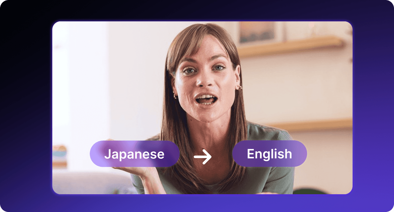 AI video dubbing by Vozo with voice cloning and lip sync technology