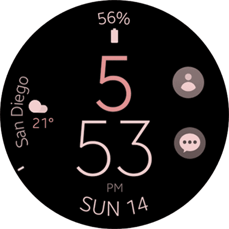 Watch Face for Wear OS watches