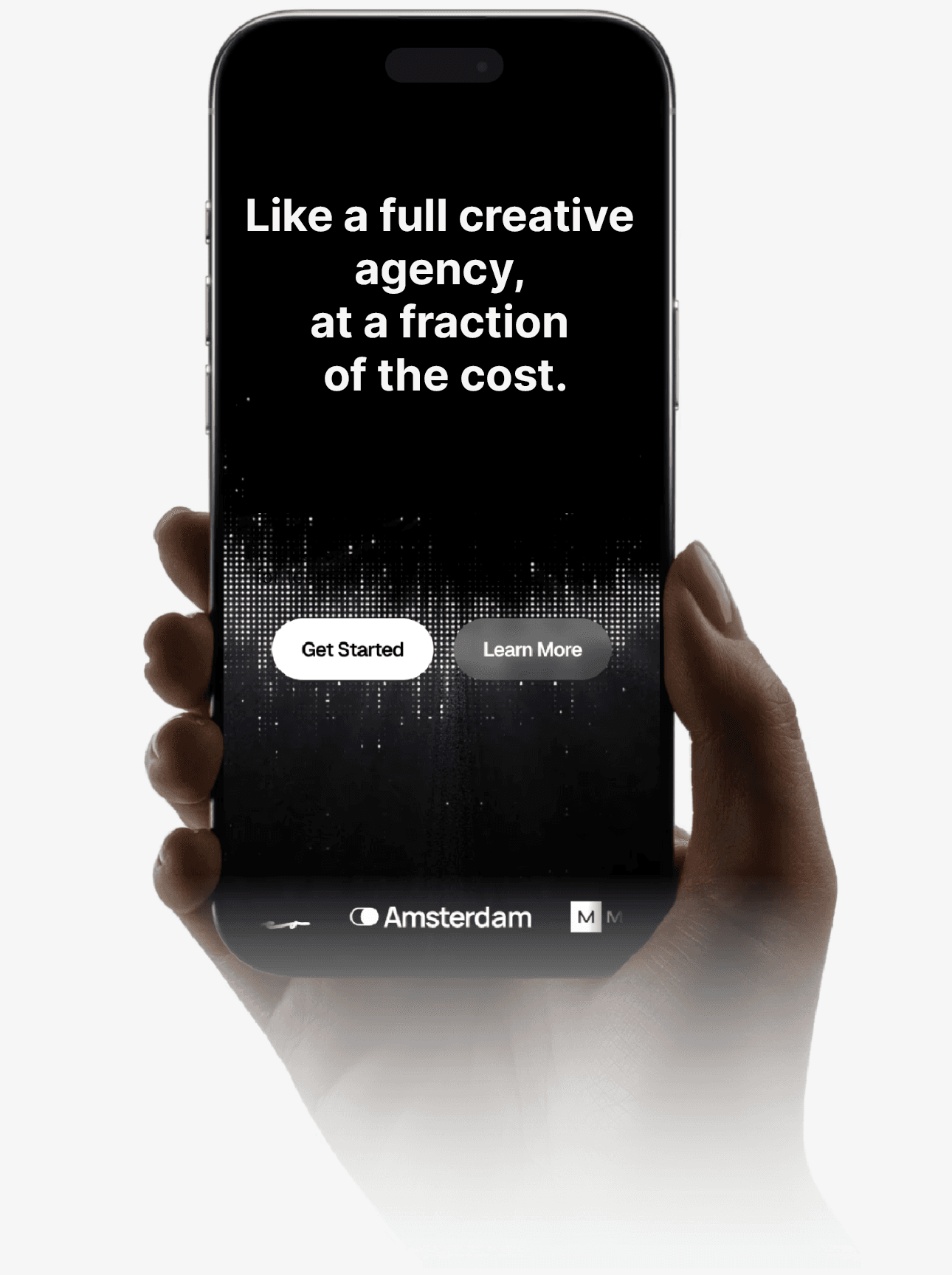 Like a full creative agency, at a fraction of the cost.
