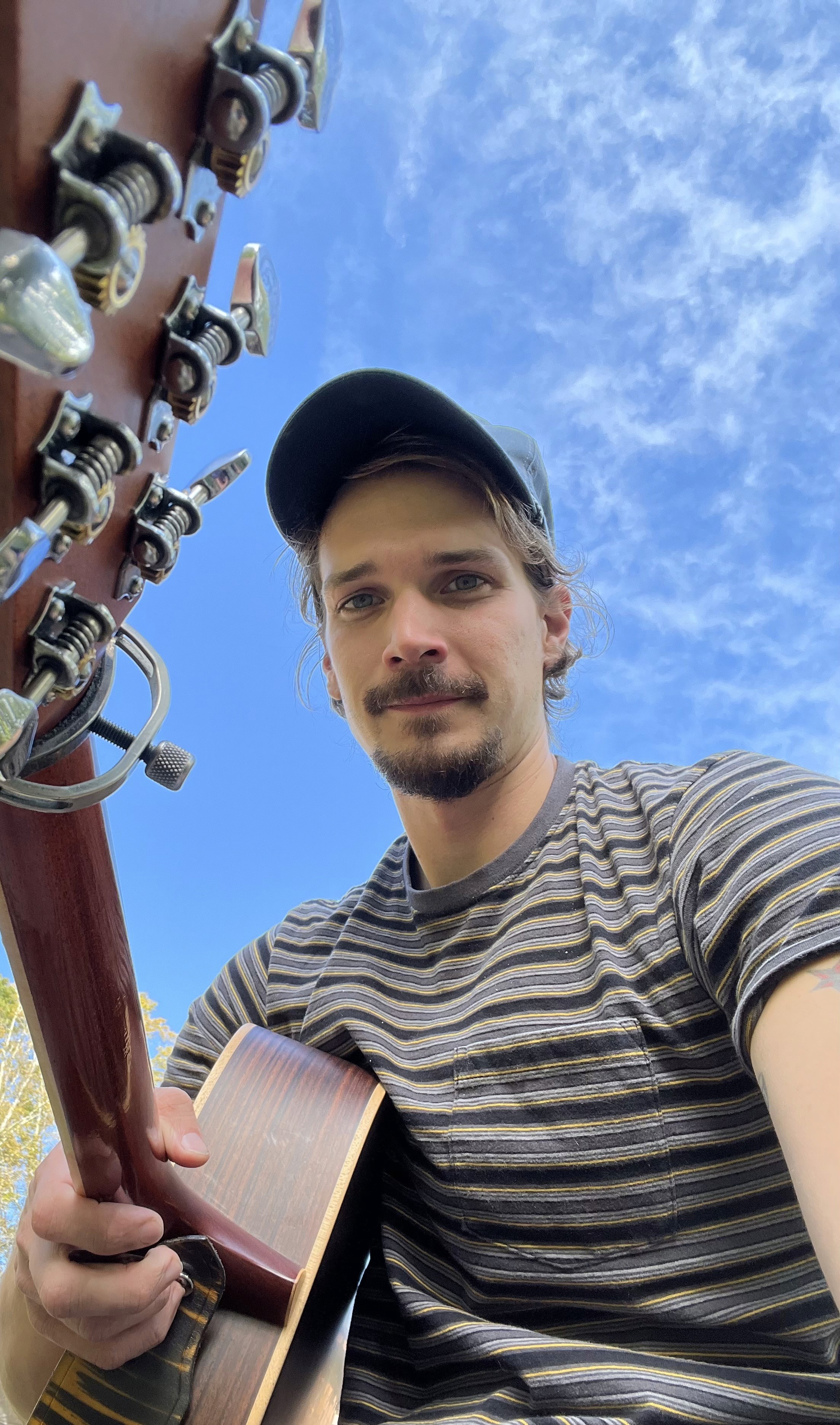people sitting in front of table talking and eating