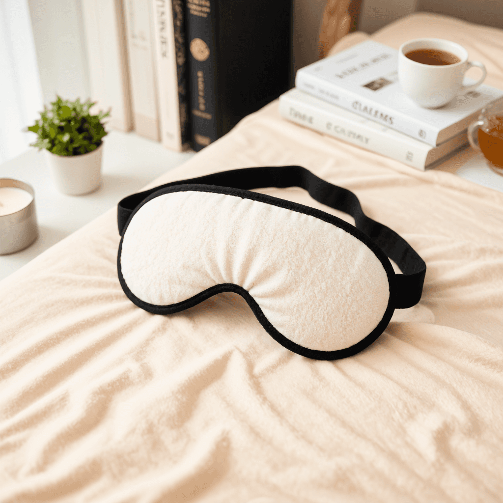 product photography of sleep mask