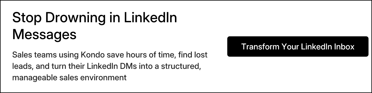 Stop Drowning in LinkedIn Messages