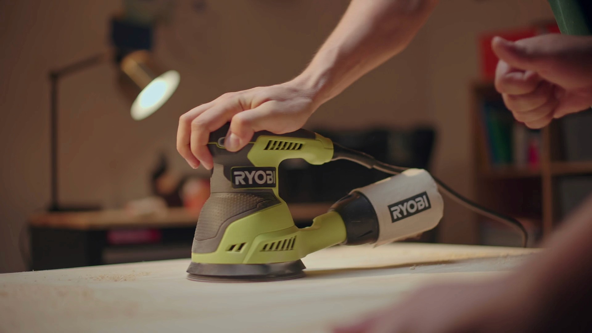 Close-up cinematic still from Home Depot spot by Antimateria Films, highlighting controlled lighting, production art direction, and human-centered storytelling.