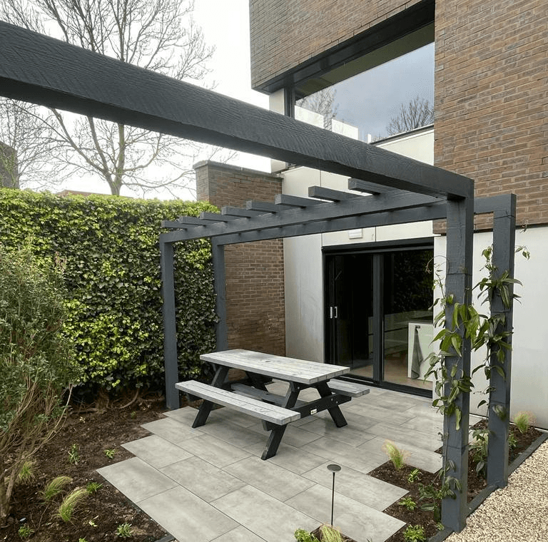 Pergola Art gardens - houtwerk