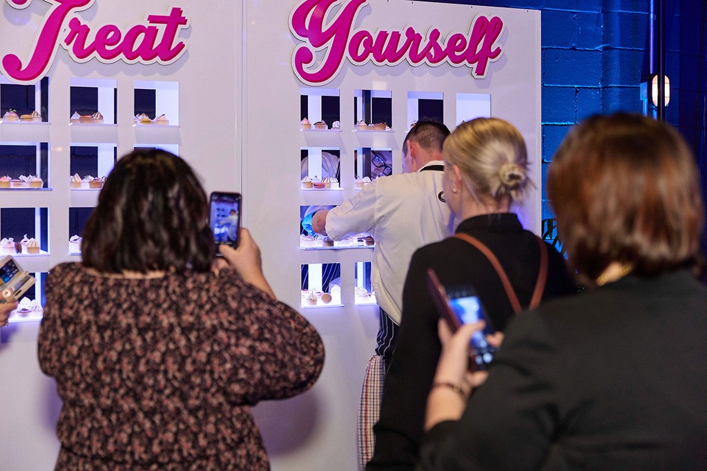 “Treat Yourself” Dessert Wall