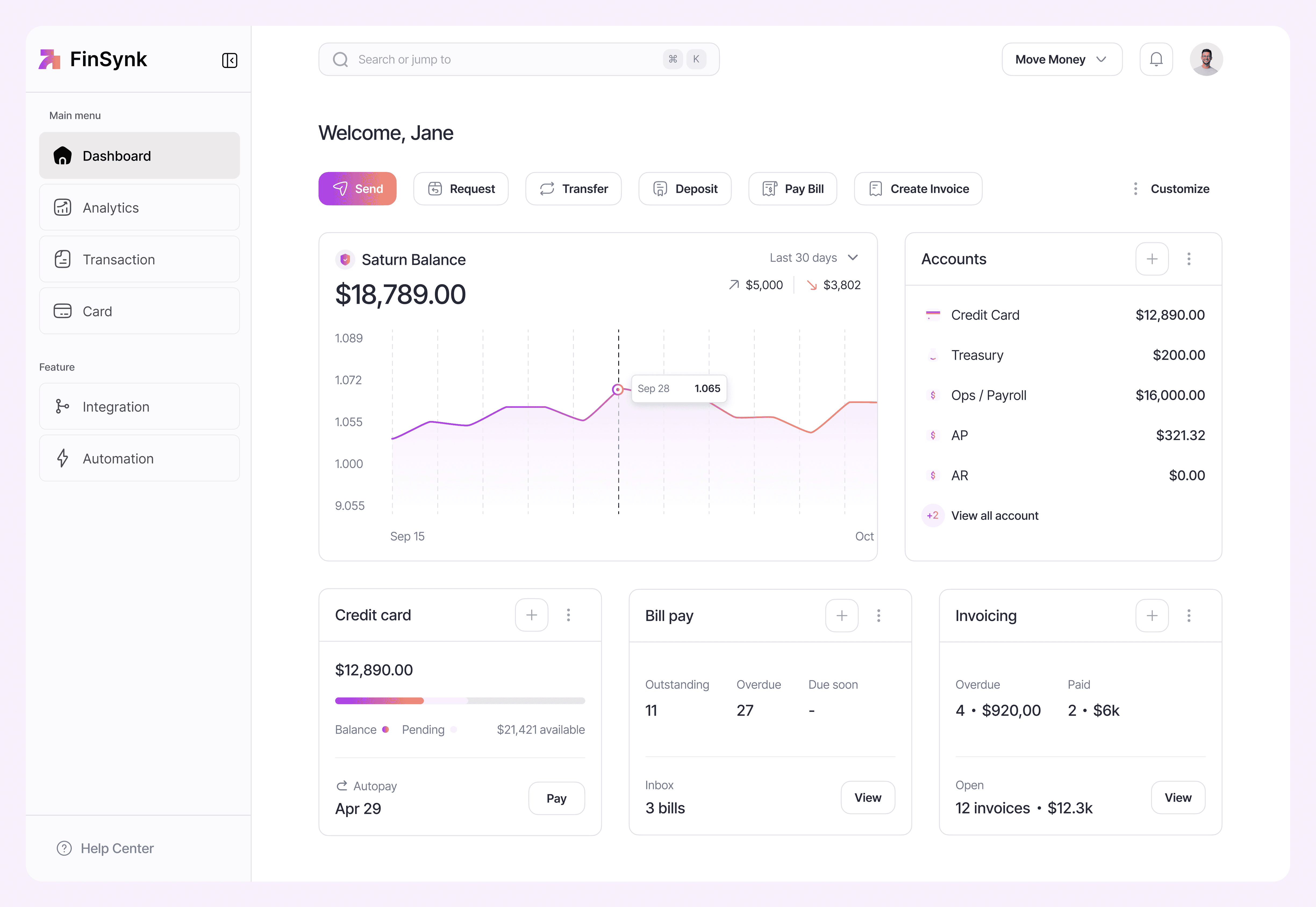 Hero Dashboard