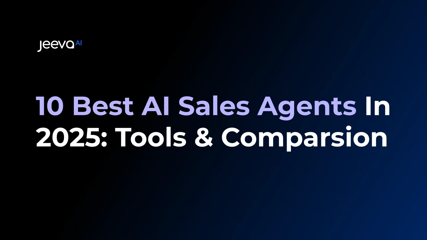 10 best AI Sales Agent in 2025 
