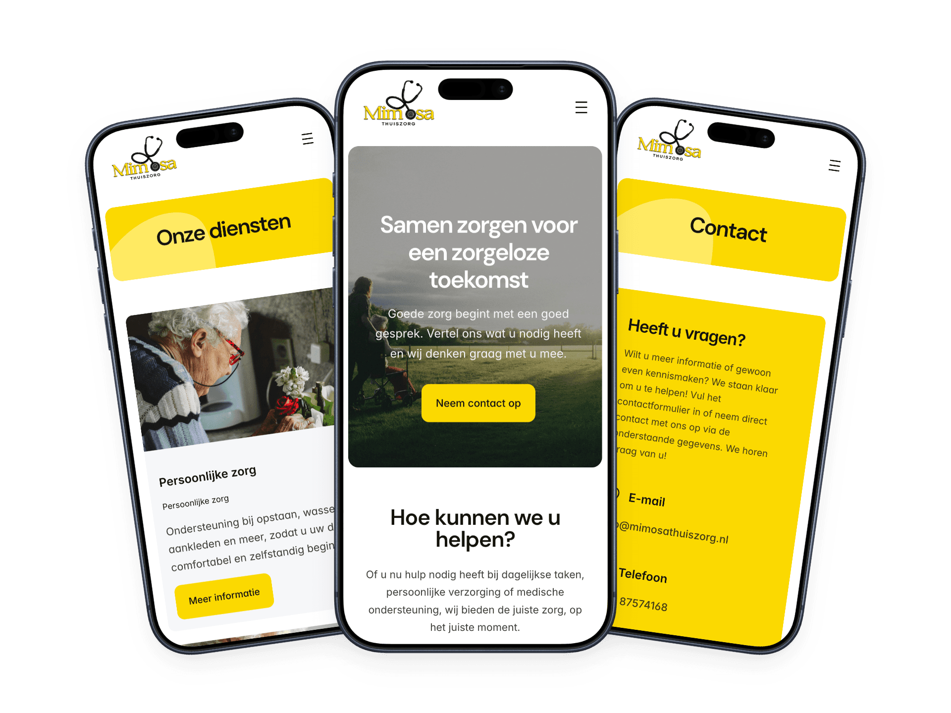 Irene Webflow template project image