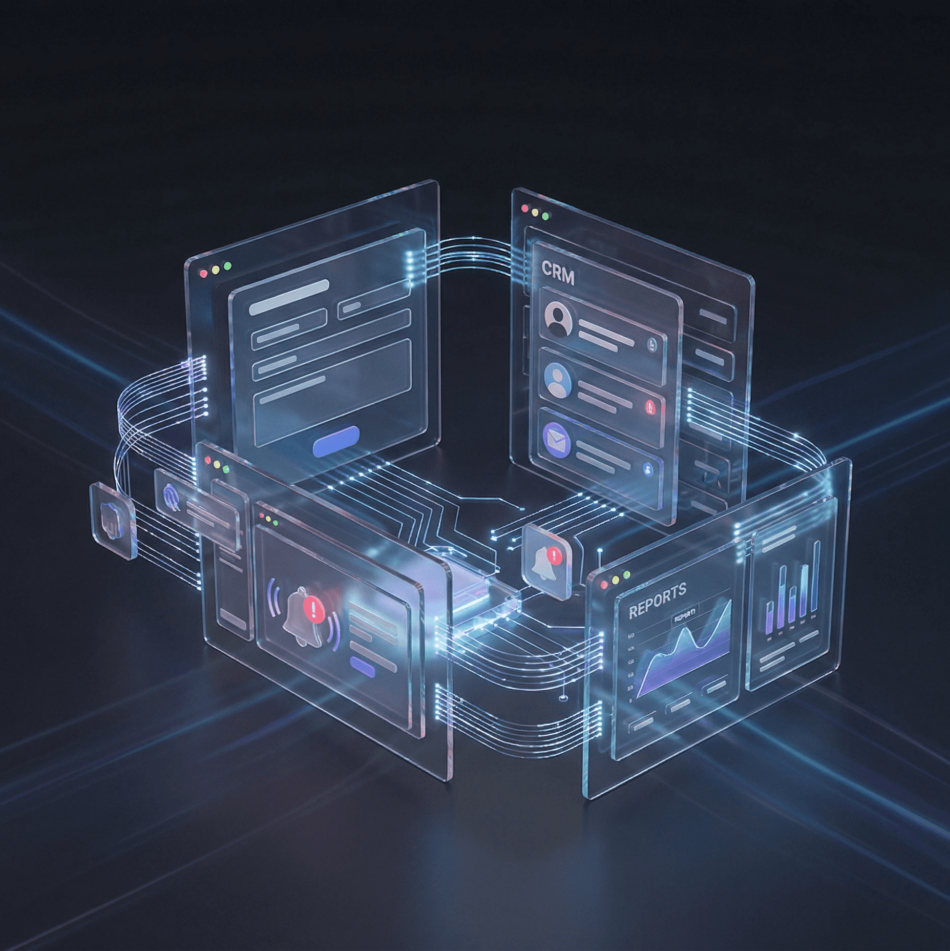 Business automation dashboard