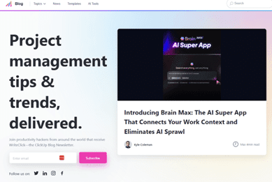 Marketing Spotlight: ClickUp Marketing Strategy Content Marketing and Demand Generation