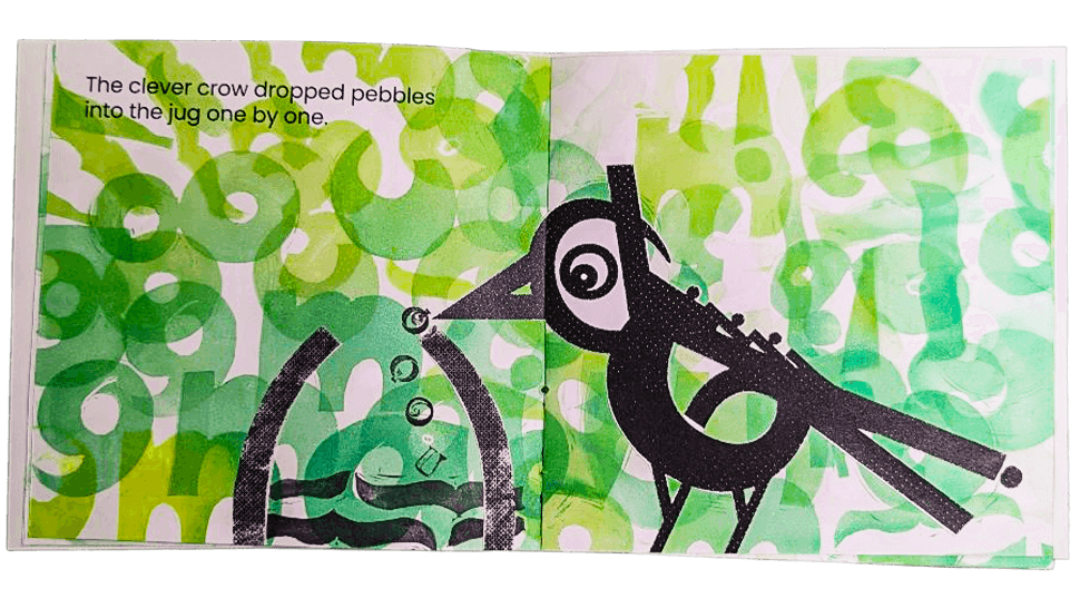 A mockup of a Macbook placed on a table