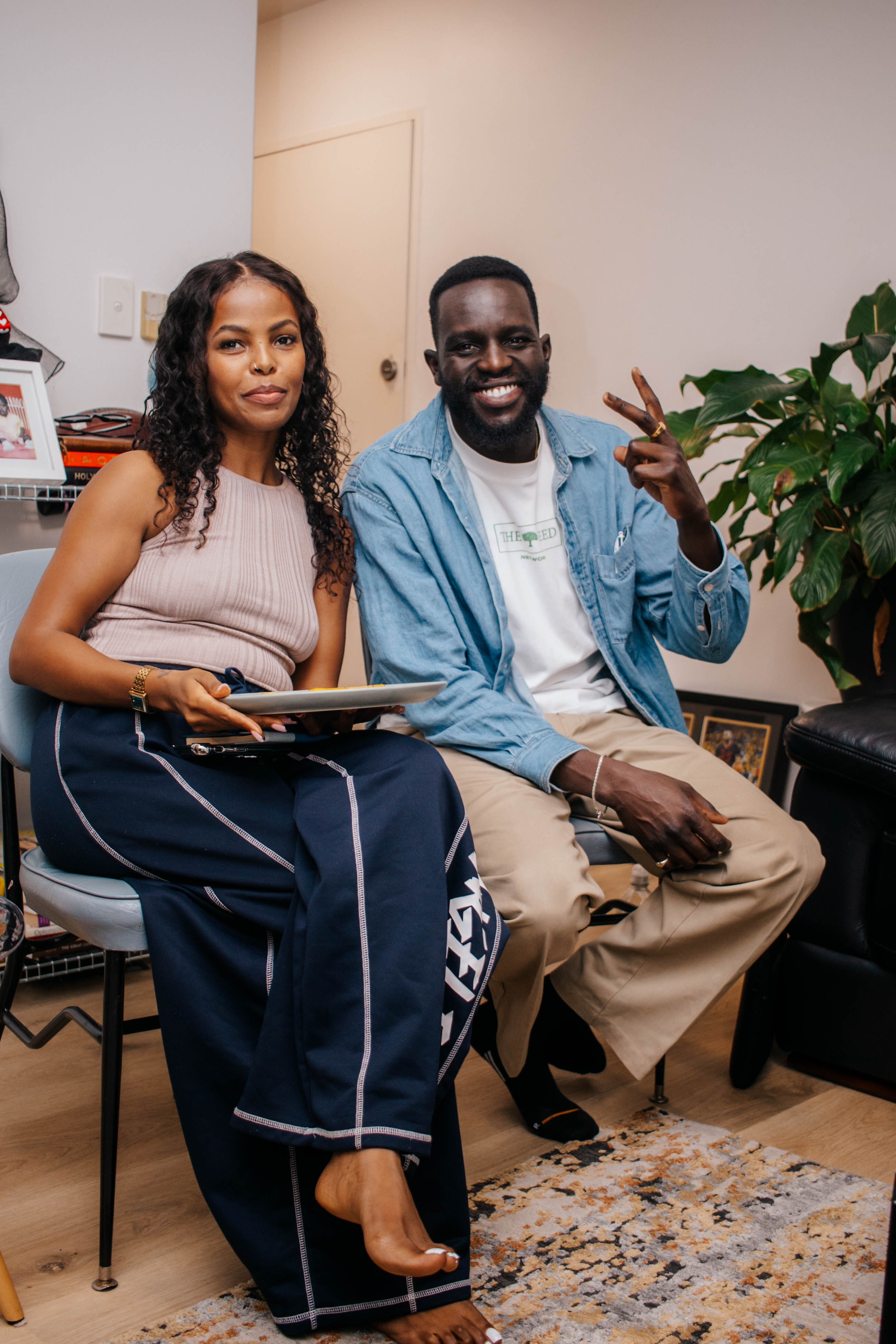 Cyclist riding on the road