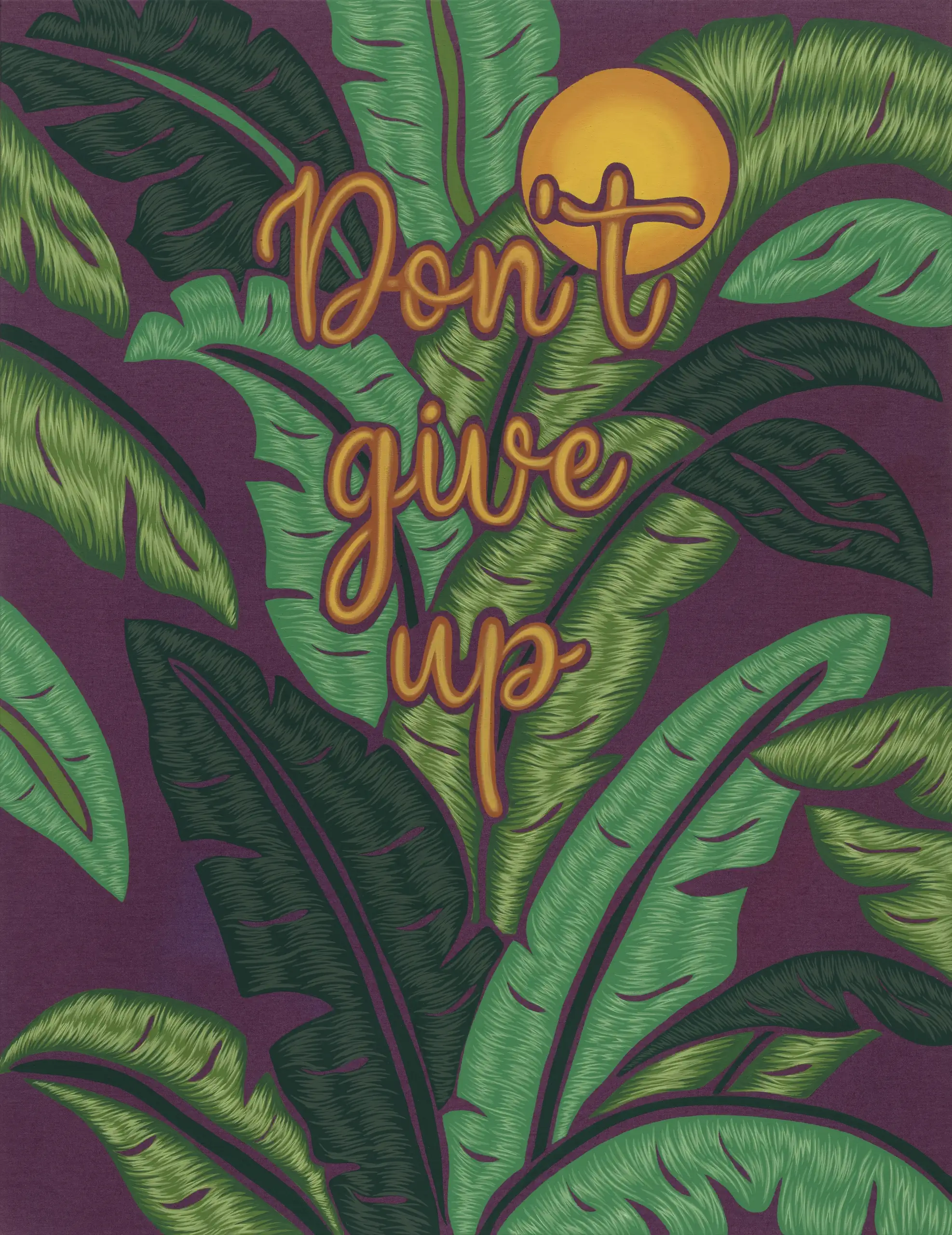 Untitled (Don't Give Up), Joel Mesler