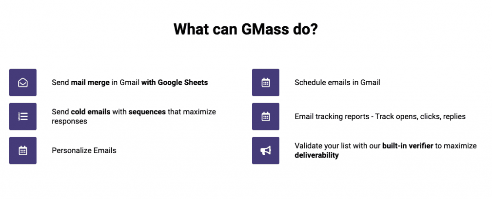 How Does Gmass Stand Out?