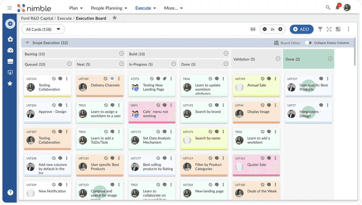 project management with Nimble&nbsp;