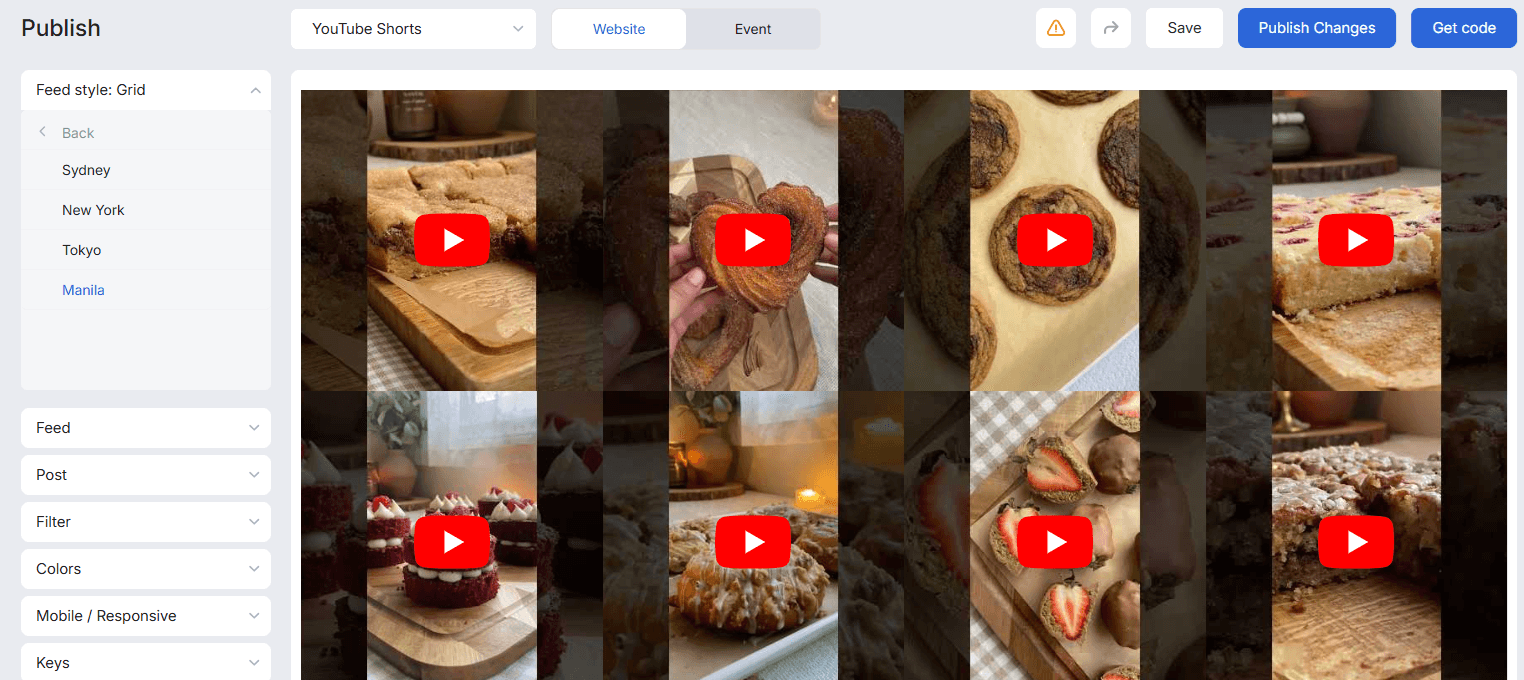 stylize and customize youtube shorts feed