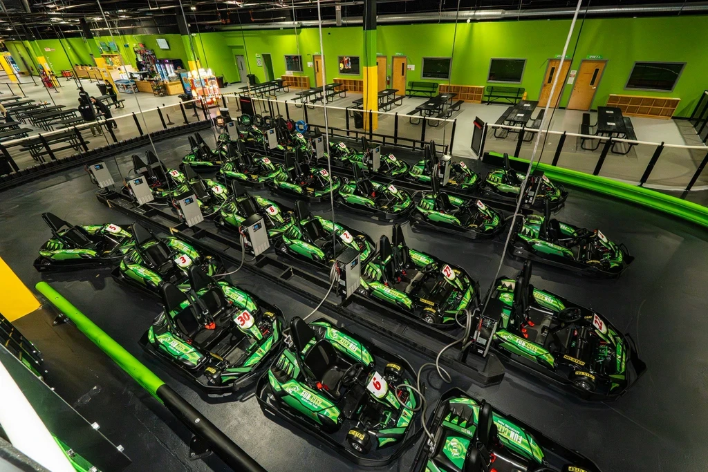 Go kart racing at Fun City Adventure Park