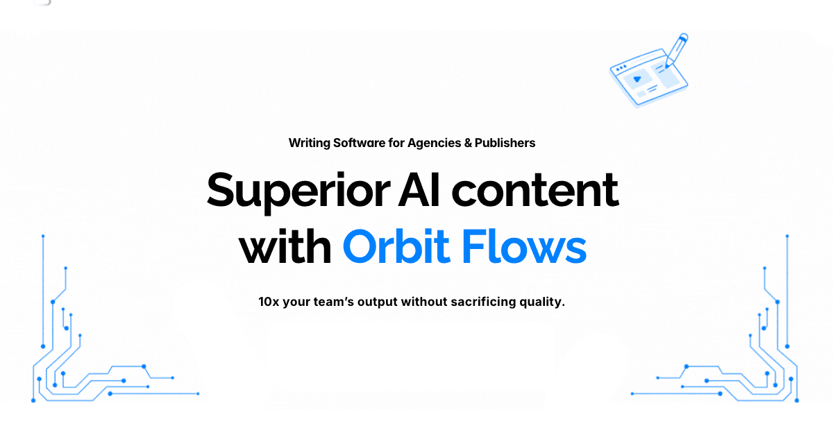 Superior AI Content Creation with Orbit Flows Scottsdale logo