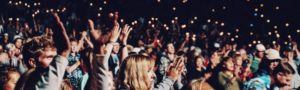 crowd of people at a concert