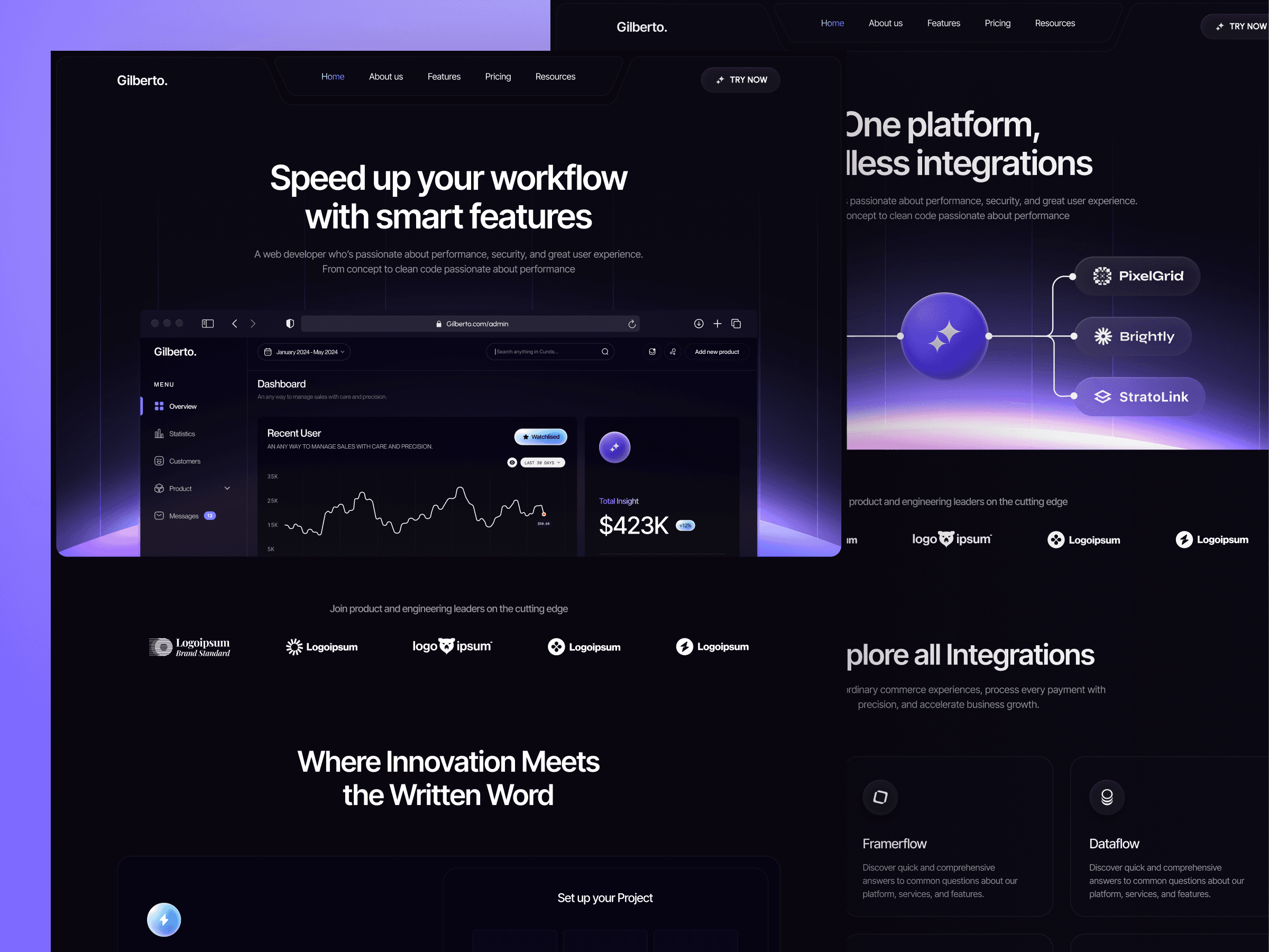 best Webflow templates